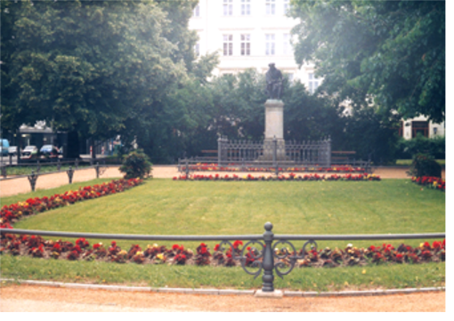 Grnflcheneinfassung in Leipzig